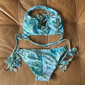 Floral Swim Set Victoria’s Secret bikini